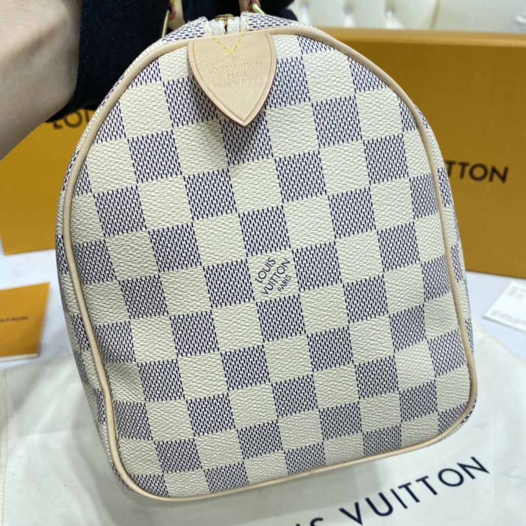 Louis Vuitton SPEEDY BANDOULIERE 25 Damier Ebene Handbag N41371 